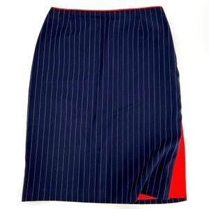 Ralph Lauren black label women’s striped pencil skirt